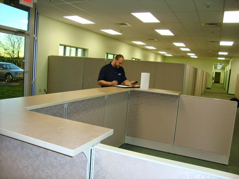 office countertop setup